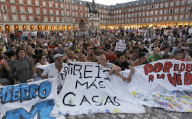 Puerta del Sol, Madrid, Portugal Spain, Spanish, Police, Brutality, Against, Peaceful, Protesters, Photos, Fascist, NWO