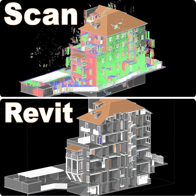 scan to revit, as-built drawing