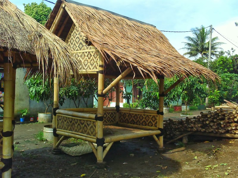 24+ Saung Bambu Minimalis, Percantik Hunian!