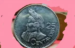 las monedas de guatemala  y monedas de colombia