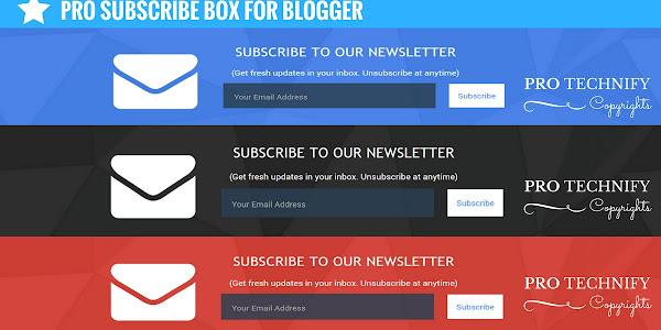 Blogger’da Geometrik Tasarım Abone Kutusu Eklentisi