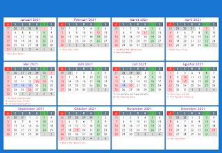 Kalender Indonesia 2021