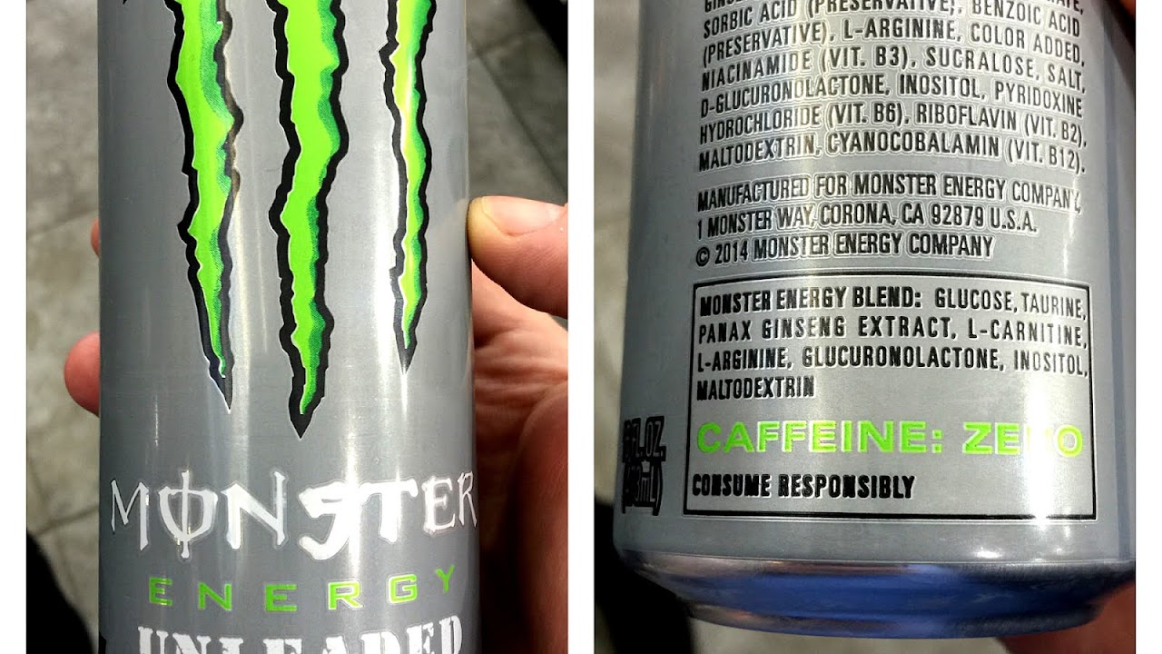 Energy Drinks Without Caffeine