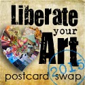 http://kateyestudio.com/liberate-your-art-postcard-swap