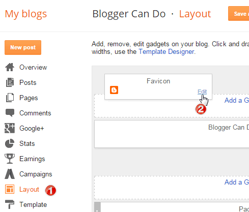 How to Add or Change Favicon of Blogger Blogspot Blog ?