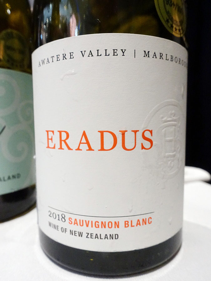 Eradus Sauvignon Blanc 2018 (89 pts)