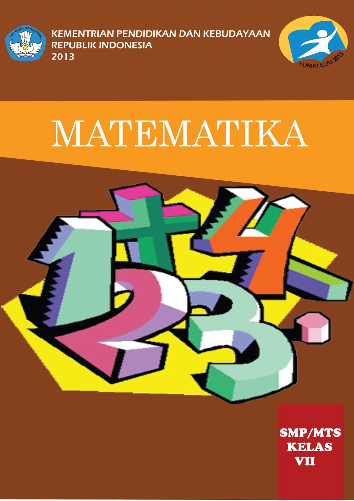 Desain Cover Buku Matematika  Guru Paud