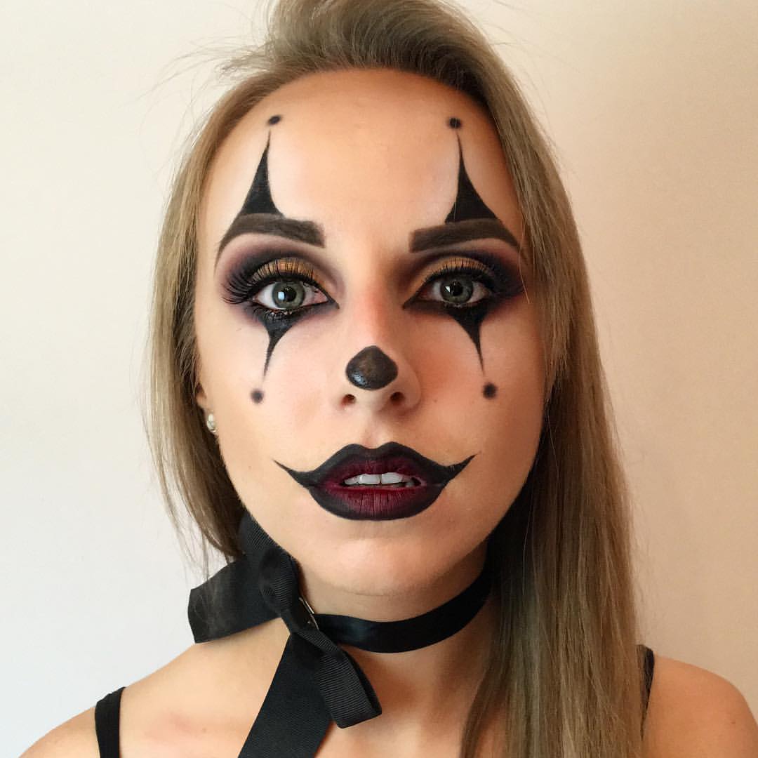 30 Days of Makeup  Halloween  inspired CLOWN  La Poudre Blog