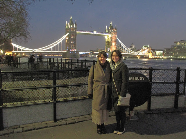 With our old pal the Tower Bridge. :)