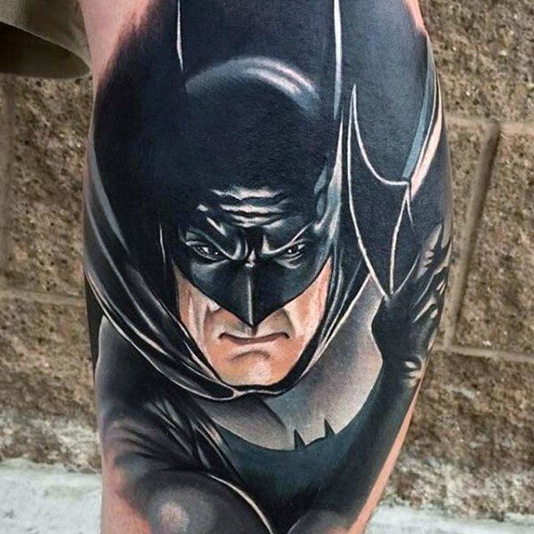 Tatuagens masculinas do Batman - 45 fotos e modelos