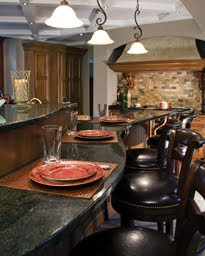 Curved Kitchen Islands