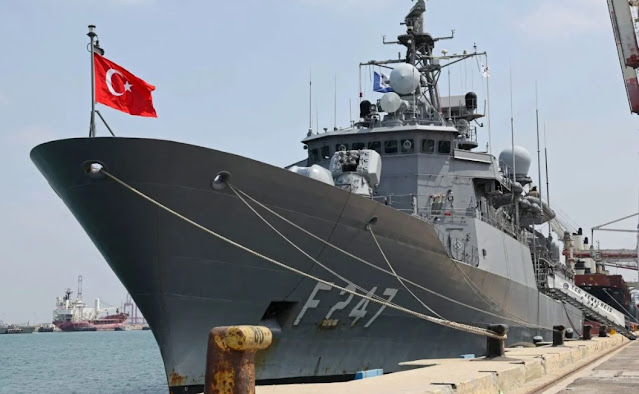 For the First Time in a Decade, Turkish TCG Kemalreis Warship Docked in Israel