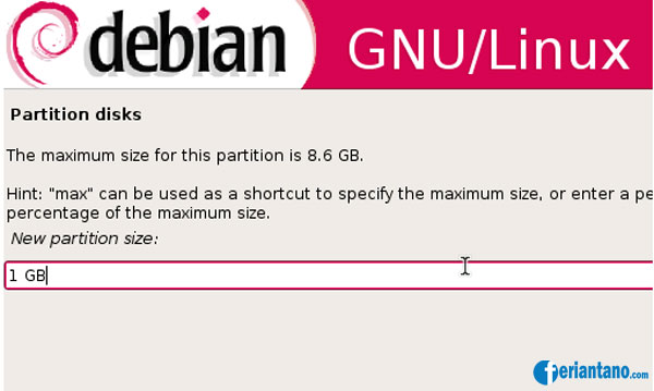 Cara Install Debian 5 Lenny Berbasis GUI Lengkap Dengan Gambar - Feriantano.com