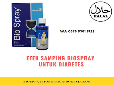 Efek Samping Biospray Untuk Diabetes | WA 0878 9381 1922