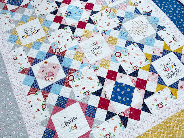 A Bit of Scrap Stuff Blog #ABitofScrapStuff #RileyBlakeDesigns #Quilt #PureDelightFabric #Handmade