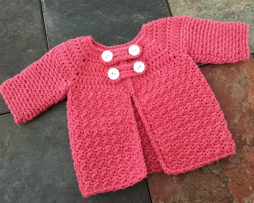 Buttoned Cardigan - Free Pattern 
