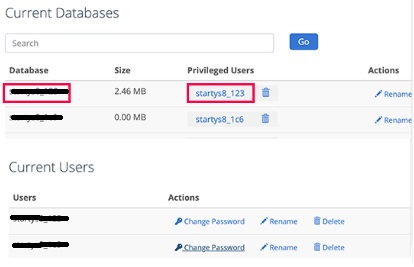 Nome e nome utente del database Come correggere l'errore che Stabilire una connessione al database di WordPress 