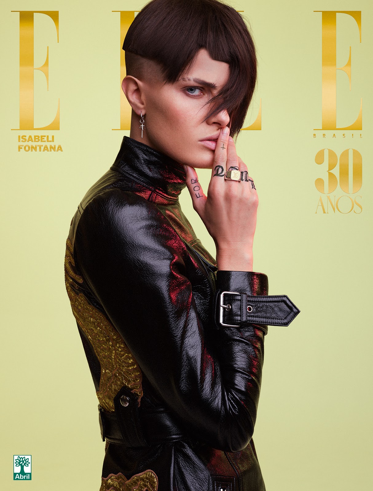 ELLE Brasil comemora 30 anos e traz Isabeli Fontana na capa