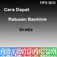 Cara Mendapatkan Backlink Gratis dan berkualitas