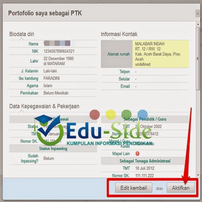 Cara Aktivasi dan Cetak Kartu Digital NUPTK