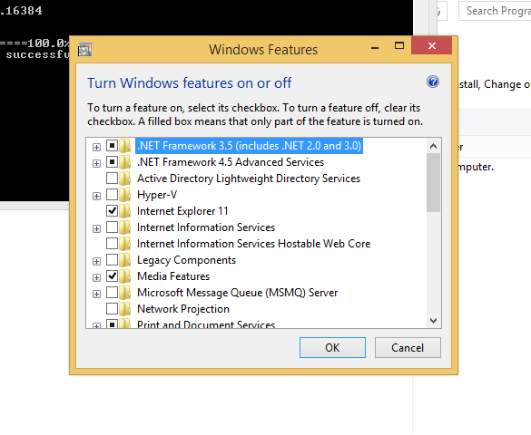 Cara Mengaktifkan Net Framework 3.5 di Windows 8/8.1 Secara Offline Menggunakan DVD Installer