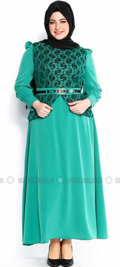 Model Baju Batik Muslim Orang Gemuk