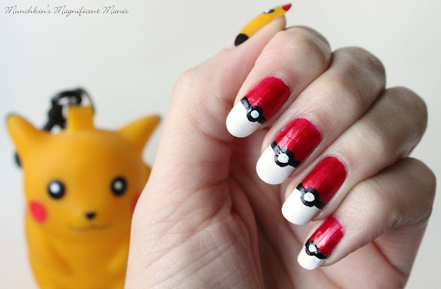 Pokémon Pikachu Nail Design 2015