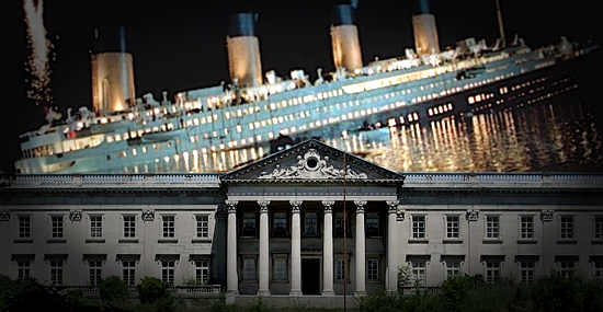 Mansão Titanic com 110 cômodos continua abandonada - Capa