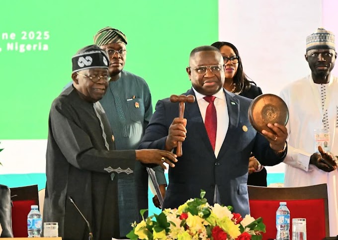 President Tinubu Bows Out As Sierra Leone’s President, Julius Bio Takes Over ECOWAS Leadership 