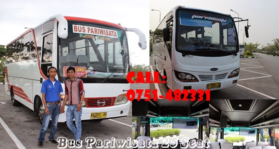 Bus Wisata 25SeaterRental Bus Padang