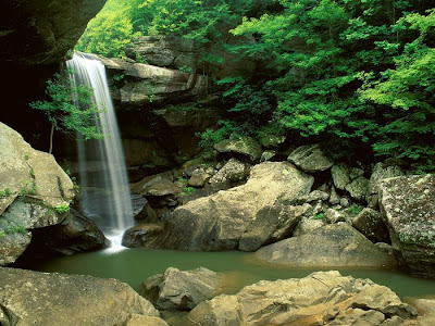 Beautiful Waterfall Seen On www.coolpicturegallery.net