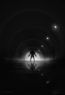 Batman Noir Fine Art Giclee Print Series by Marko Manev x Bottleneck Gallery