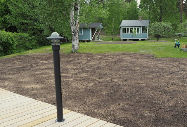 lingonberryhouse, leisure home, nurmikko, grass. summer, kesä, kasvatus, growing