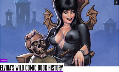 Fangrrls Presents Elvira's wild Comic Book History