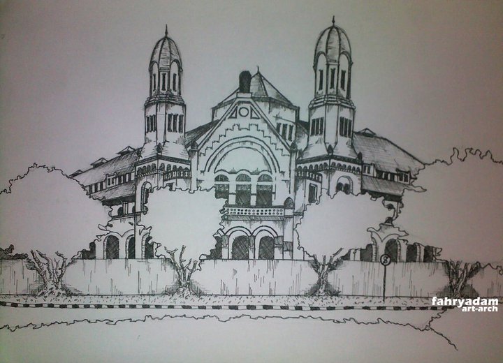  Sketsa Lawang Sewu fahrybook