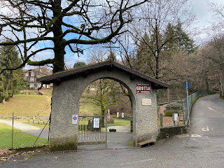 The entrance to the grotto complex.