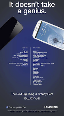 fitur samsung galaxy s III, Apple iPhone 5, iphone 5 vs galaxy s iii, samsung vs apple, 