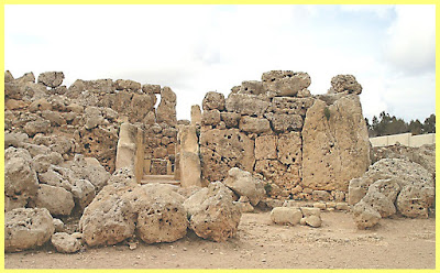 Ruinas del Templo de  Ġgantija