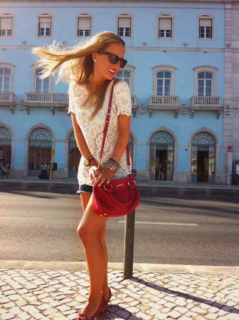 street style, leather, lace, look