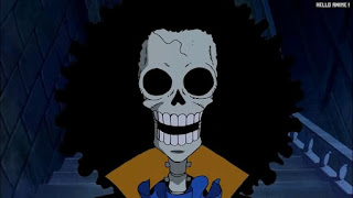 ワンピースアニメ スリラーバーク編 350話 ブルック BROOK  | ONE PIECE Episode 350 Thriller Bark