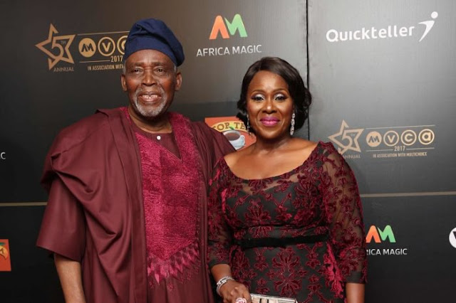 Joke Silva Showers Words Of Praises To Her Husband Olu Jacobs As He Clocks 77 | Alabosi.com