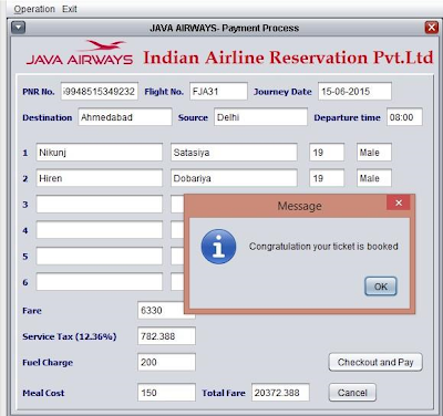 airline reservation 3