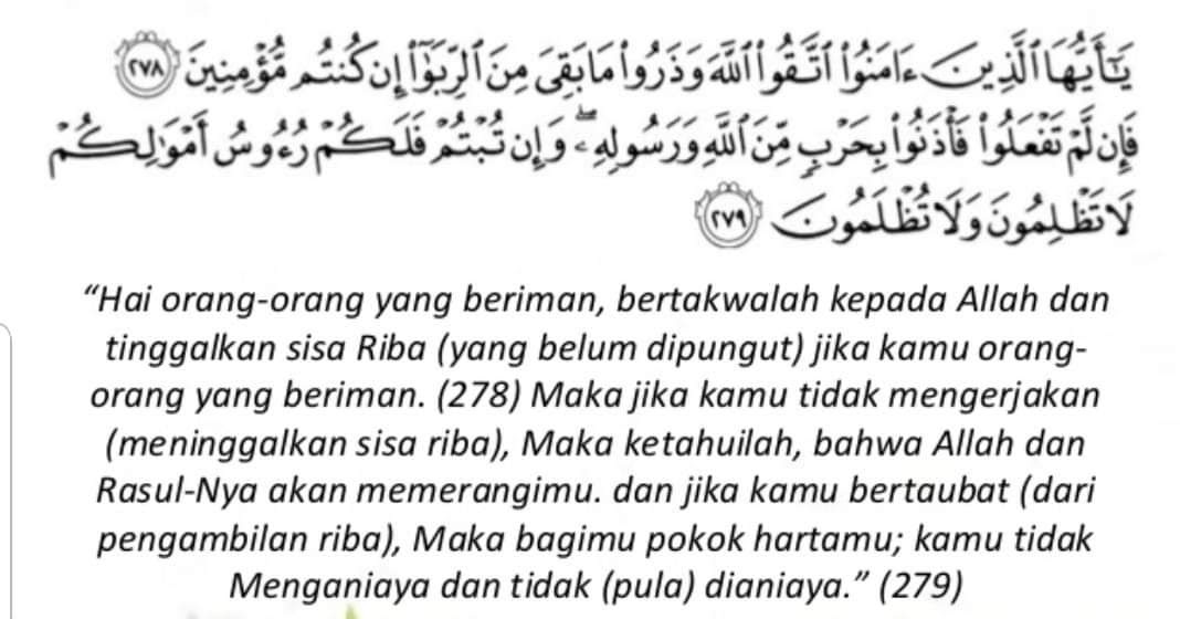 Download 88+ Contoh Surat Surat Al Baqarah Riba Terbaik Dan Terbaru