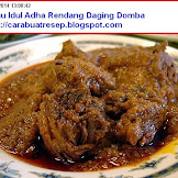 Cara Menciptakan Rendang Daging Domba Hidangan Idul Adha