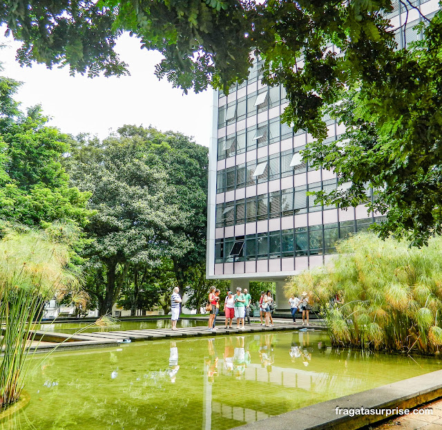 Jardim de Burle Marx na Quadra 308 Sul de Brasília