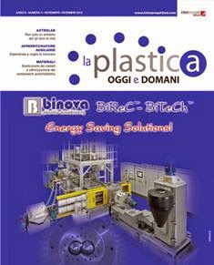 La Plastica Oggi e Domani 2013-04 - Novembre & Dicembre 2013 | TRUE PDF | Mensile | Professionisti | Materie Plastiche
La Plastica Oggi e Domani è la rivista dedicata al settore materie plastiche che fornisce un’informazione esaustiva sulle nuove tecnologie, i materiali e le applicazioni.