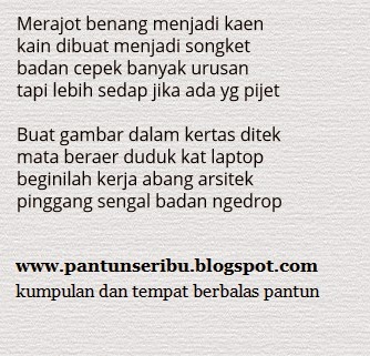 Pantun Humor Segar Yang Sopan - Ir. Hoerikie Mashur 