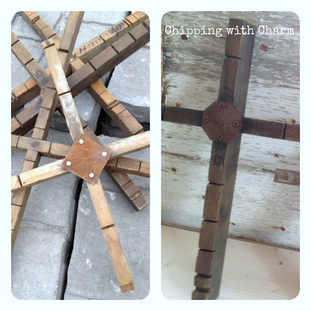 Chipping with Charm: Mystery Junk to Rustic Cross www.chippingwithcharm.blogspot.com