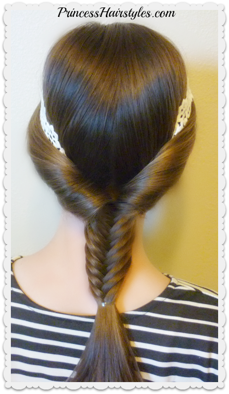 Braided Full Headband Hairstyle /Open Hair Hairstyle For Party,Function -  YouTube