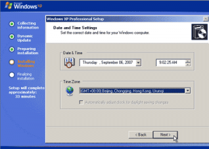 Tutorial Instalasi windows Xp